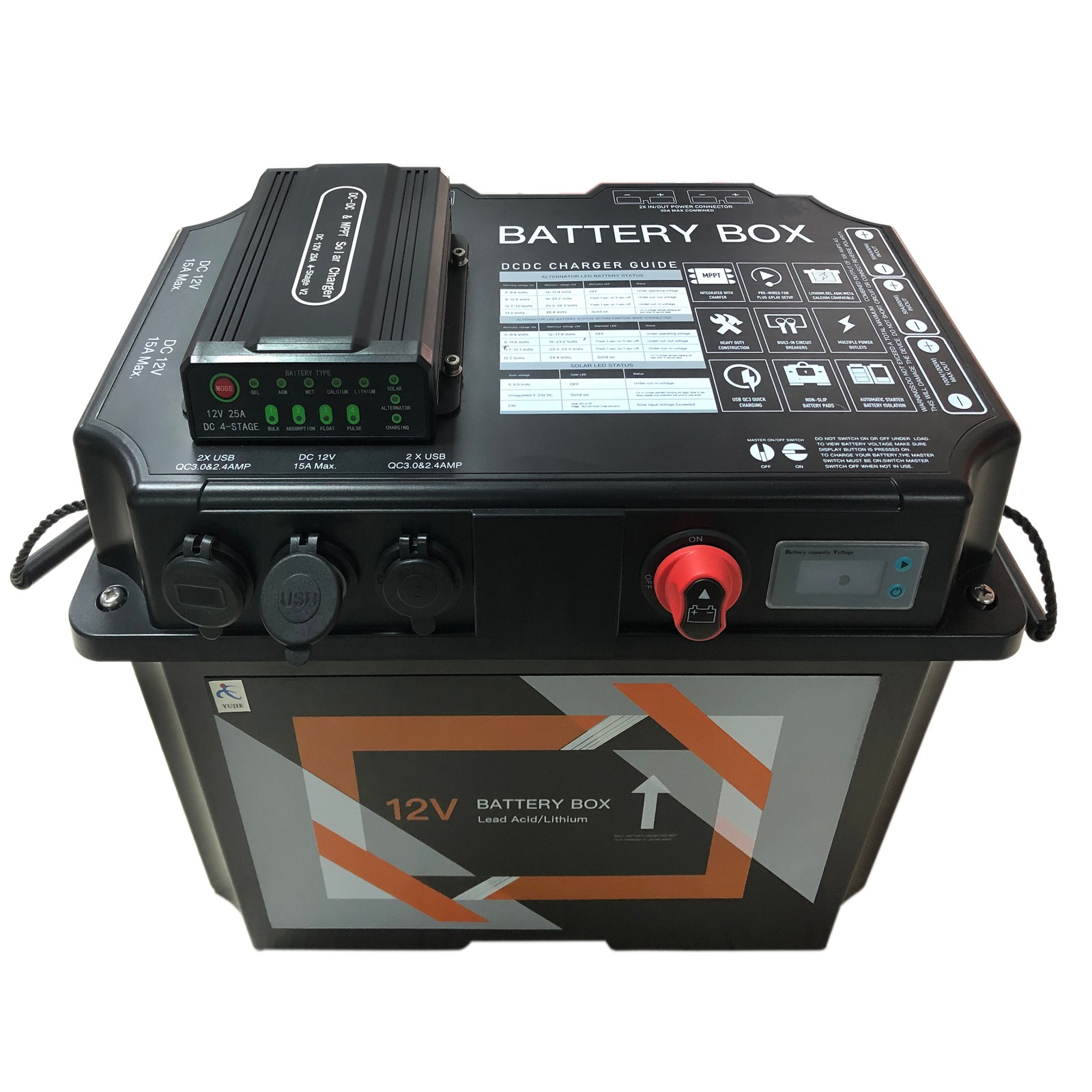 12v battery box