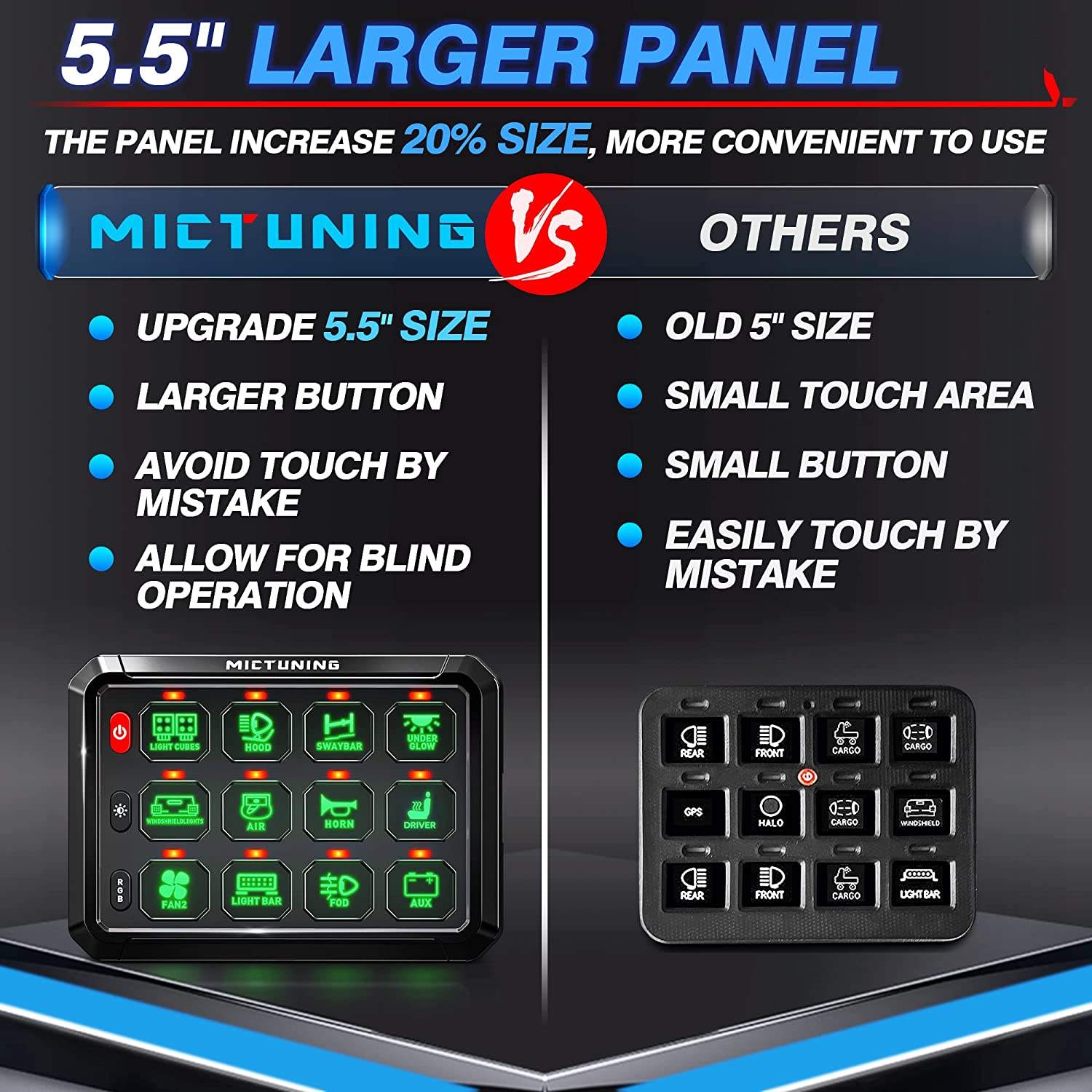 Rgb Switch Panel