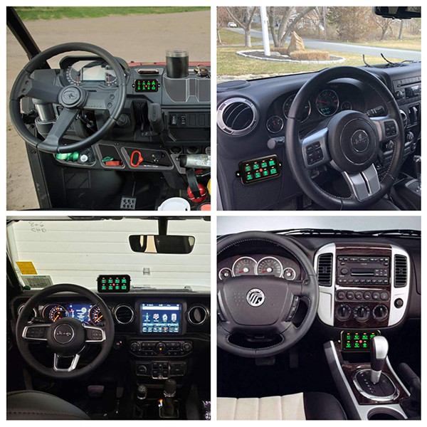 8 Gang Touch Switch Panel