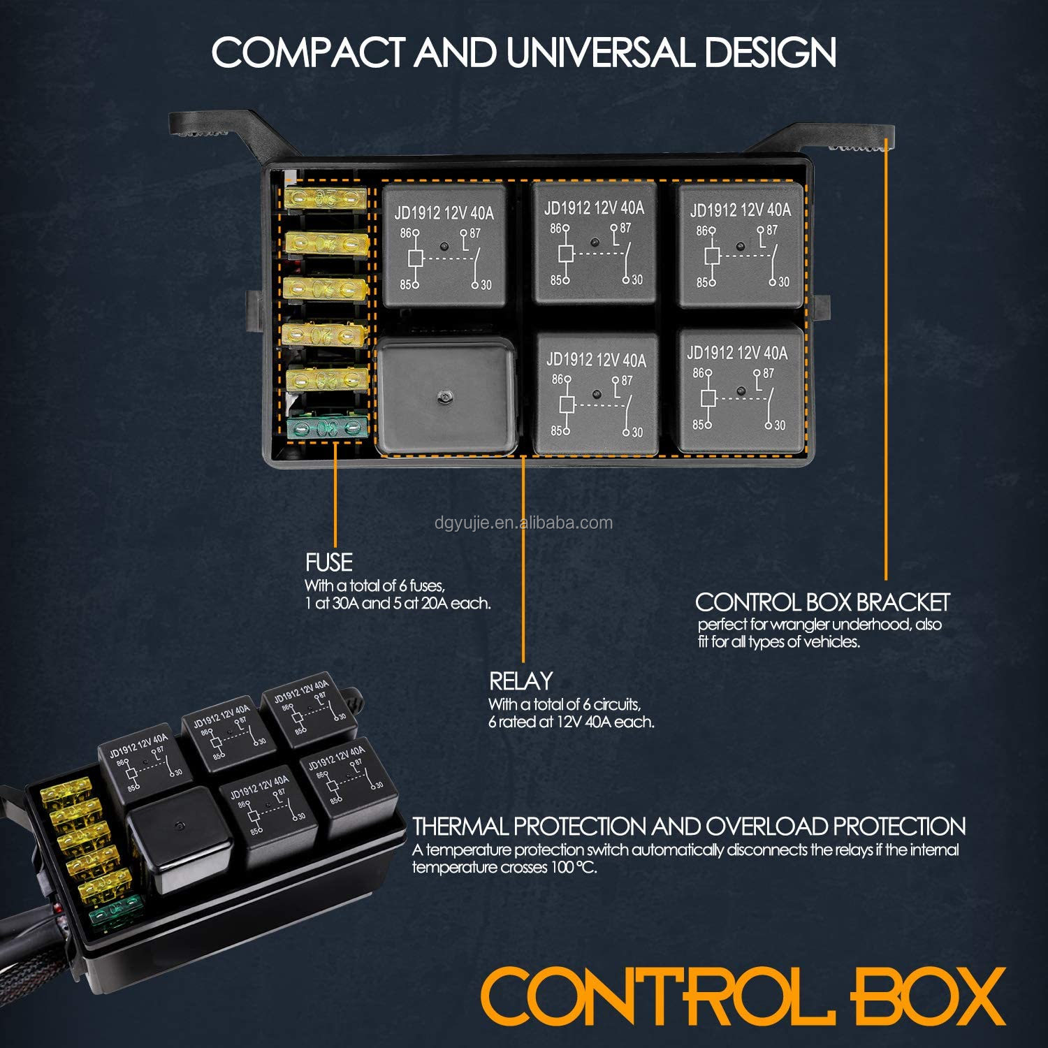 6 Way Switch Panel